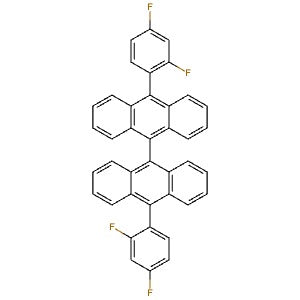 1505455-98-0 | 10,10'-Bis(2,4-difluorophenyl)-9,9'-bianthracene - Hoffman Fine Chemicals