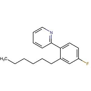 1505492-38-5 | 2-(4-Fluoro-2-n-hexylphenyl)pyridine - Hoffman Fine Chemicals