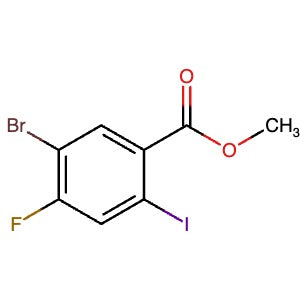 1509204-33-4 | Methyl 5-bromo-4-fluoro-2-iodobenzoate - Hoffman Fine Chemicals