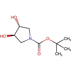 150986-62-2 | tert-Butyl (3R,4R)-3,4-dihydroxypyrrolidine-1-carboxylate - Hoffman Fine Chemicals