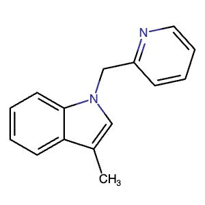 1527481-75-9 | 3-Methyl-1-(pyridin-2-ylmethyl)-1H-indole - Hoffman Fine Chemicals