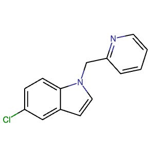 1527481-77-1 | 5-Chloro-1-(pyridin-2-ylmethyl)-1H-indole - Hoffman Fine Chemicals