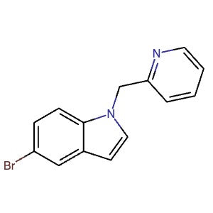1527481-78-2 | 5-Bromo-1-(pyridin-2-ylmethyl)-1H-indole - Hoffman Fine Chemicals