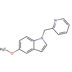 1527481-79-3 | 5-Methoxy-1-(pyridin-2-ylmethyl)-1H-indole - Hoffman Fine Chemicals