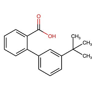 1528793-36-3 | 3'-(tert-Butyl)-[1,1'-biphenyl]-2-carboxylic acid - Hoffman Fine Chemicals