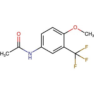 156425-46-6 | N-(4-Methoxy-3-(trifluoromethyl)phenyl)acetamide - Hoffman Fine Chemicals