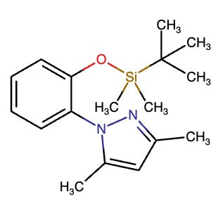 1572047-01-8 | 1-(2-(tert-Butyldimethylsilyloxy)phenyl)-3,5-dimethyl-1H-pyrazole - Hoffman Fine Chemicals