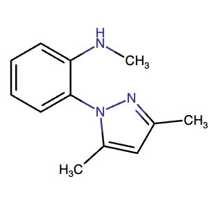 1572047-08-5 | 2-(3,5-Dimethyl-1H-pyrazol-1-yl)-N-methylaniline - Hoffman Fine Chemicals