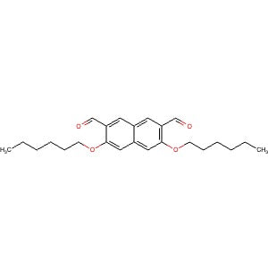 1574583-37-1 | 3,6-Bis(hexyloxy)naphthalene-2,7-dicarbaldehyde - Hoffman Fine Chemicals