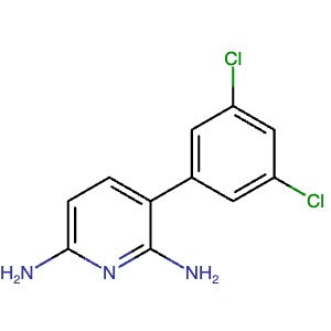 157924-28-2 | 3-(3,5-Dichlorophenyl)-pyridine-2,6-diamine - Hoffman Fine Chemicals