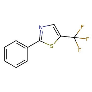 1588850-53-6 | 2-Phenyl-5-trifluoromethylthiazole - Hoffman Fine Chemicals