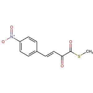 1597410-46-2 | (E)-S-Methyl 4-(4-nitrophenyl)-2-oxobut-3-enethioate - Hoffman Fine Chemicals