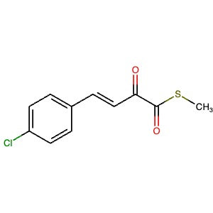 1597410-52-0 | (E)-S-Methyl 4-(4-chlorophenyl)-2-oxobut-3-enethioate - Hoffman Fine Chemicals