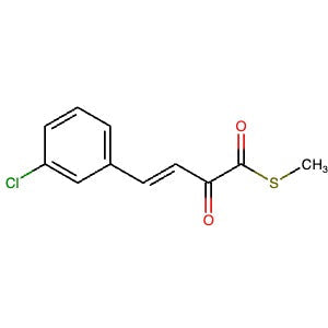 1597410-53-1 | (E)-S-Methyl 4-(3-chlorophenyl)-2-oxobut-3-enethioate - Hoffman Fine Chemicals