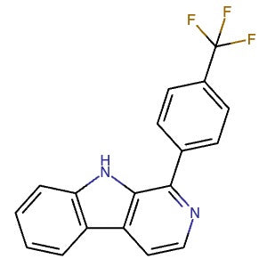 1597425-64-3 | 1-(4-(Trifluoromethyl)phenyl)-9H-pyrido[3,4-b]indole - Hoffman Fine Chemicals