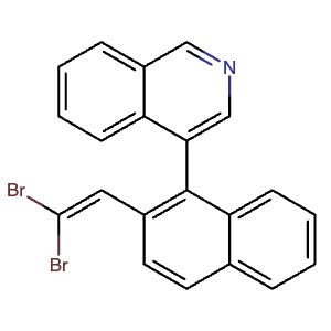1602654-59-0 | 4-(2-(2,2-Dibromovinyl)naphthalen-1-yl)isoquinoline - Hoffman Fine Chemicals