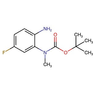 1627754-74-8 | tert-Butyl (2-amino-5-fluorophenyl)(methyl)carbamate - Hoffman Fine Chemicals