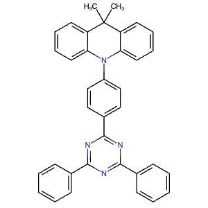 1628752-98-6 | 10-(4-(4,6-Diphenyl-1,3,5-triazin-2-yl)phenyl)-9,9-dimethyl-9,10-dihydroacridine - Hoffman Fine Chemicals