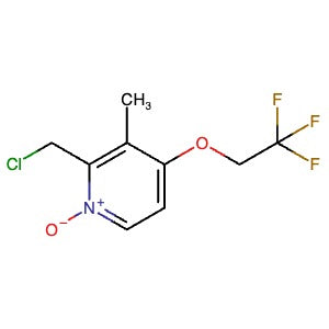 163119-28-6 | 2-Chloromethyl-3-methyl-4-(2,2,2-trifluoroethoxy)pyridine-1-oxide - Hoffman Fine Chemicals