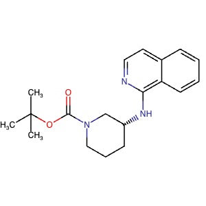 1632251-03-6 | tert-Butyl (R)-3-(isoquinolin-1-ylamino)piperidine-1-carboxylate - Hoffman Fine Chemicals