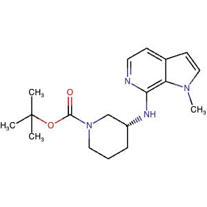 1632251-04-7 | tert-Butyl (R)-3-((1-methyl-1H-pyrrolo[2,3-c]pyridin-7-yl)amino)piperidine-1-carboxylate - Hoffman Fine Chemicals