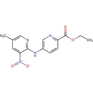 1632251-13-8 | Ethyl 5-((5-methyl-3-nitropyridin-2-yl)amino)picolinate - Hoffman Fine Chemicals