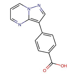 1632251-25-2 | 4-(Pyrazolo[1,5-a]pyrimidin-3-yl)benzoic acid - Hoffman Fine Chemicals