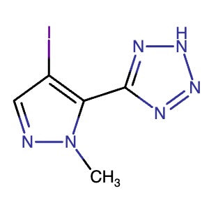 1632251-27-4 | 5-(4-Iodo-1-methyl-1H-pyrazol-5-yl)-2H-tetrazole - Hoffman Fine Chemicals