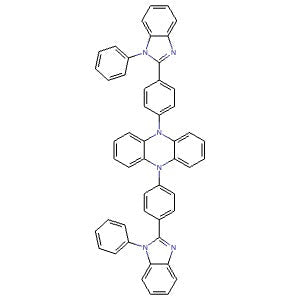 1638702-85-8 | 5,10-Bis(4-(1-phenyl-1H-benzo[d]imidazol-2-yl)phenyl)-5,10-dihydrophenazine - Hoffman Fine Chemicals