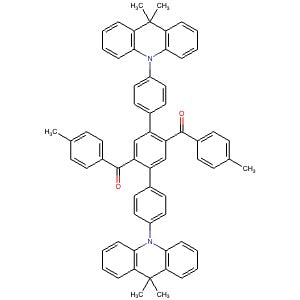 1647121-45-6 | (4,4''-Bis(9,9-dimethylacridin-10(9H)-yl)-[1,1':4',1''-terphenyl]-2',5'-diyl)bis(p-tolylmethanone) - Hoffman Fine Chemicals