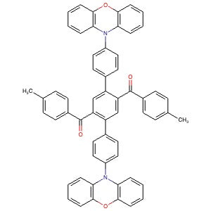 1647121-46-7 | (4,4''-Di(10H-phenoxazin-10-yl)-[1,1':4',1''-terphenyl]-2',5'-diyl)bis(p-tolylmethanone) - Hoffman Fine Chemicals