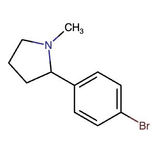 164737-33-1 | 2-(4-Bromophenyl)-1-methylpyrrolidine - Hoffman Fine Chemicals