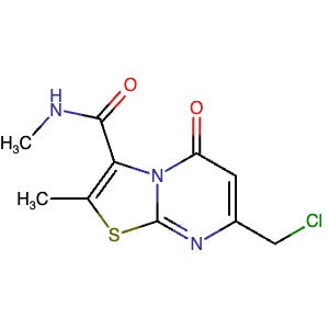 1698908-73-4 | 7-(Chloromethyl)-N,2-dimethyl-5-oxo-5H-thiazolo[3,2-a]pyrimidine-3-carboxamide - Hoffman Fine Chemicals