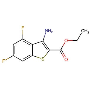 1711100-68-3 | Ethyl 3-amino-4,6-difluorobenzo[b]thiophene-2-carboxylate - Hoffman Fine Chemicals