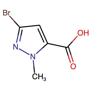 173841-05-9 | 3-Bromo-1-methyl-1H-pyrazole-5-carboxylic acid - Hoffman Fine Chemicals