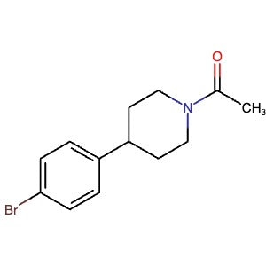 176636-91-2 | 1-(4-(4-Bromophenyl)piperidin-1-yl)ethan-1-one - Hoffman Fine Chemicals