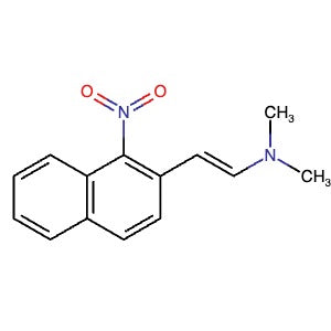 176853-40-0 | (E)-N,N-Dimethyl-2-(1-nitronaphthalen-2-yl)ethen-1-amine - Hoffman Fine Chemicals