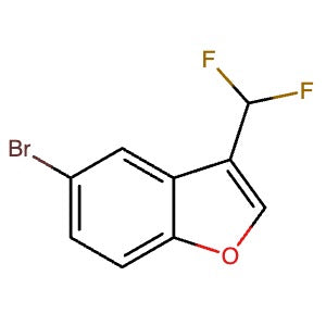 1781507-61-6 | 5-Bromo-3-(difluoromethyl)benzofuran - Hoffman Fine Chemicals