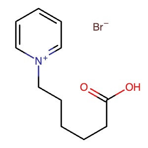 178390-15-3 | 1-(5-Carboxypentyl)pyridin-1-ium bromide - Hoffman Fine Chemicals
