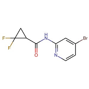 1801684-79-6 | N-(4-Bromopyridin-2-yl)-2,2-difluorocyclopropane-1-carboxamide - Hoffman Fine Chemicals