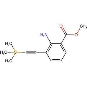 1802912-23-7 | Methyl 2-amino-3-(2-trimethylsilylethynyl)benzoate - Hoffman Fine Chemicals