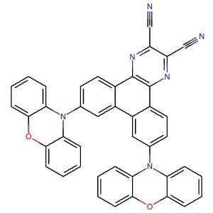 1803288-00-7 | 7,10-Di(10H-phenoxazin-10-yl)dibenzo[f,h]quinoxaline-2,3-dicarbonitrile - Hoffman Fine Chemicals