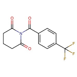 1804967-90-5 | 1-(4-(Trifluoromethyl)benzoyl)piperidine-2,6-dione - Hoffman Fine Chemicals