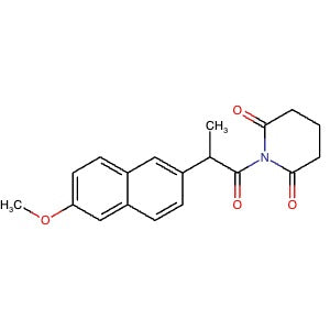 1804968-02-2 | 1-(2-(6-Methoxynaphthalen-2-yl)propanoyl)piperidine-2,6-dione - Hoffman Fine Chemicals