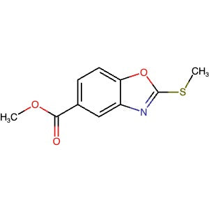 1806321-94-7 | Methyl 2-(methylsulfanyl)-1,3-benzoxazole-5-carboxylate - Hoffman Fine Chemicals