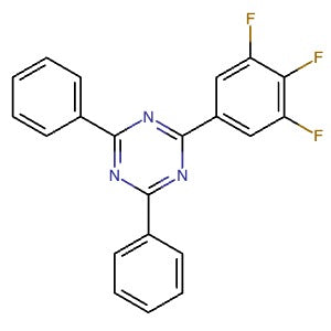 1808158-43-1 | 2,4-Diphenyl-6-(3,4,5-trifluorophenyl)-1,3,5-triazine - Hoffman Fine Chemicals