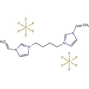 1809097-46-8 | 3,3'-(Butane-1,4-diyl)bis(1-vinyl-1H-imidazol-3-ium) hexafluorophosphate(V) - Hoffman Fine Chemicals