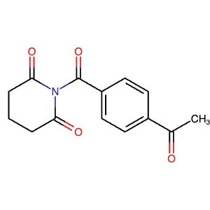 1819965-69-9 | 1-(4-Acetylbenzoyl)piperidine-2,6-dione - Hoffman Fine Chemicals