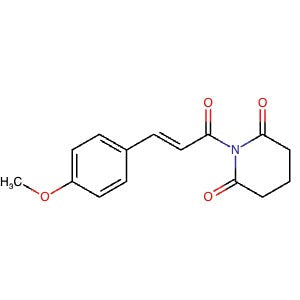 1819965-71-3 | (E)-1-(3-(4-Methoxyphenyl)acryloyl)piperidine-2,6-dione - Hoffman Fine Chemicals