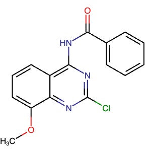 1826800-95-6 | N-(2-Chloro-8-methoxyquinazolin-4-yl)benzamide - Hoffman Fine Chemicals